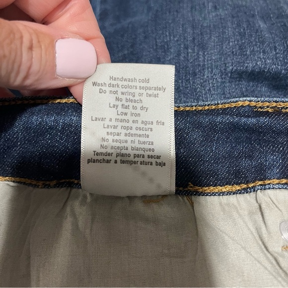 Judy Blue Center Stage High Rise Straight Leg Cropped Jeans Size 7/28 JB88127 - Picture 8 of 8